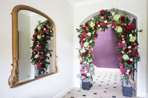wedding retreat arch