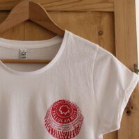 Tallulah Tea Cake Fitted Tee White